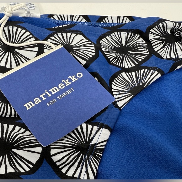 Marimekko for Target modern blue and black bikini bottoms - Picture 4 of 6